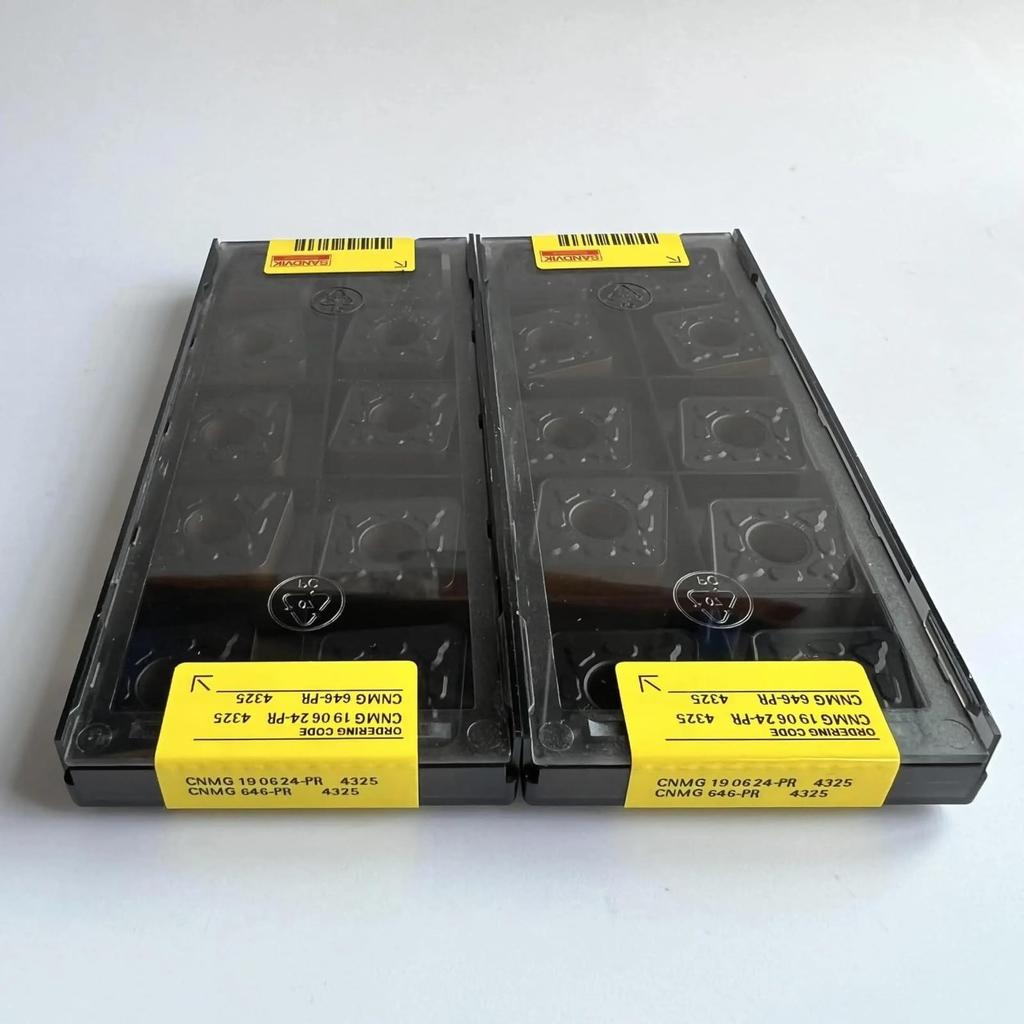 Original Sandvik / CNMG190624-PR 4325 /Carbide CNC Blade 10 PCS