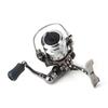 Power All Metal Mini Spinning Fishing Reel High Speed 4.3:1 Coil Left/Right Hand for Boat Rock Ice Fishing Lure Ultralight Wheel