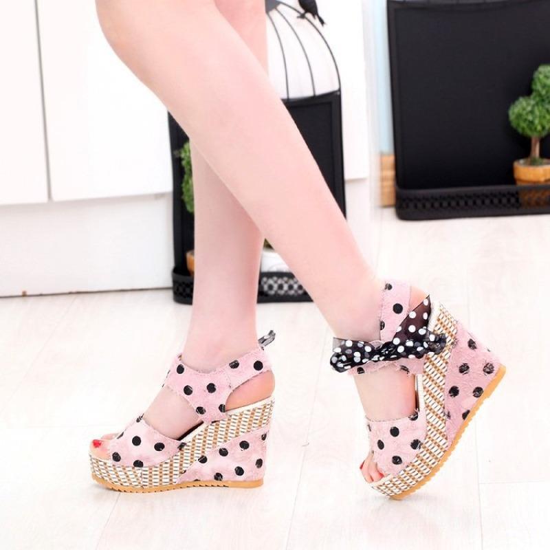 Pegged Heels, High-heeled Sandals, New Style Single-toe Platform Women's Shoes