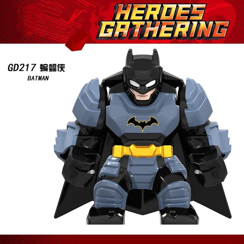 Compatible DC Super Heroes Batman Movie Minifigures Big Size Model Building Blocks Doll Kids Toys Gifts