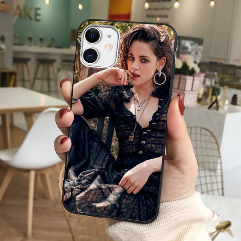 Yinuoda Kristen Stewart Phone Case for iPhone 11 12 13 mini pro XS MAX 8 7 6 6S Plus X 5S SE 2020 XR cover