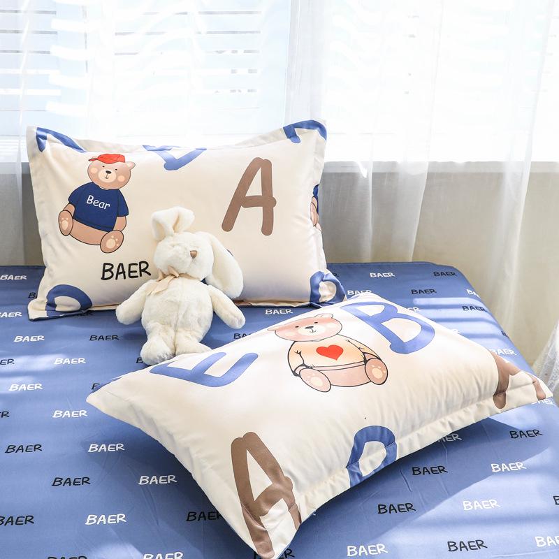 Thickened 48x74cm Pillowcase for Men and Women - Single Piece Cover for Dormitory