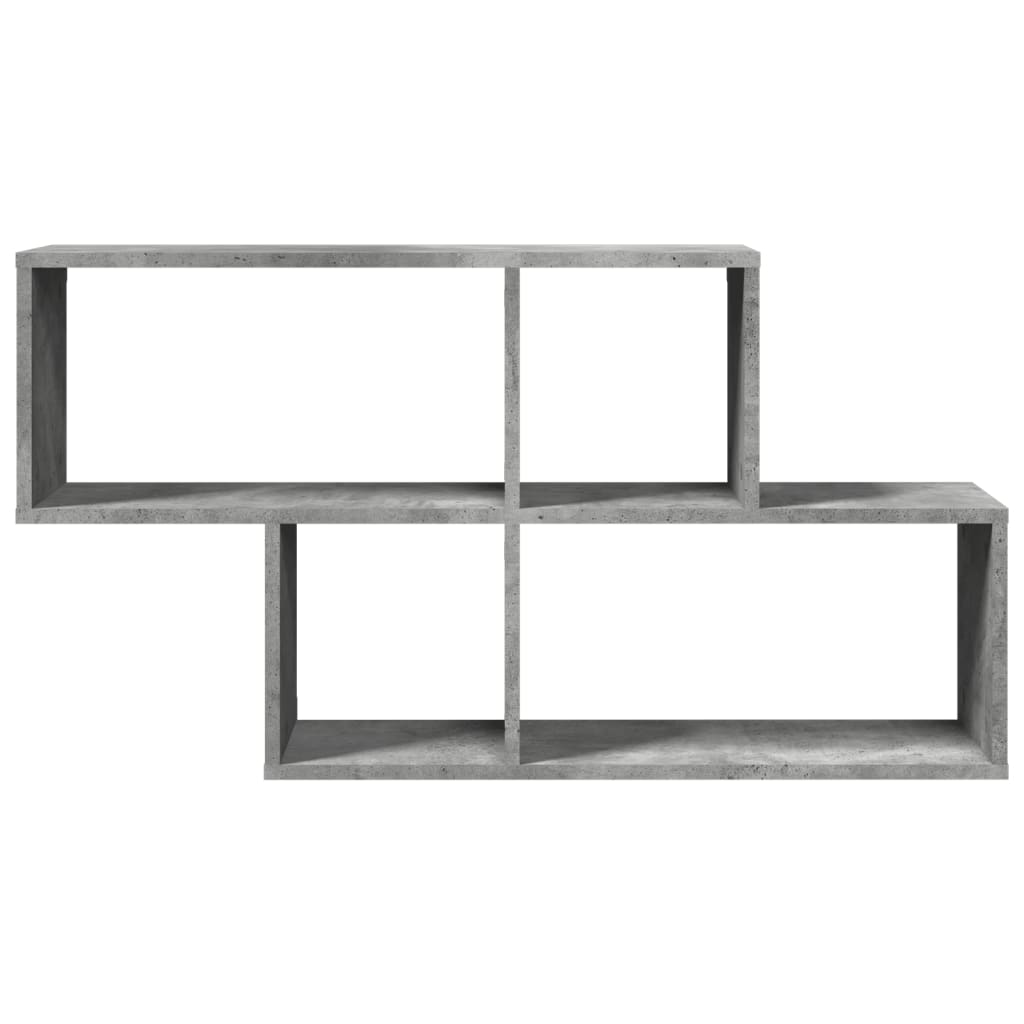 1 Kreatives Wandregal Zur Aufbewahrung Und Präsentation, Geeignet Zur Präsentation Von Büchern, Pflanzen Oder Dekorationen, 100x20x53 Cm.