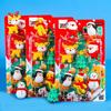 3D Christmas Eraser Set: Santa, Reindeer, Tree, Snowman, Penguin