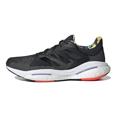 Scarpe da ginnastica da uomo SolarGlide 5 Nero Floreale Core-Black Solar-Red GX5471