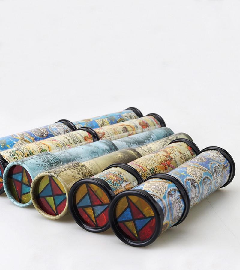 3 Kinds Large Scalable Rotating Kaleidoscopes Extended Rotation Adjustable Fancy Colored World Baby Toy Children Autism Kid Toy