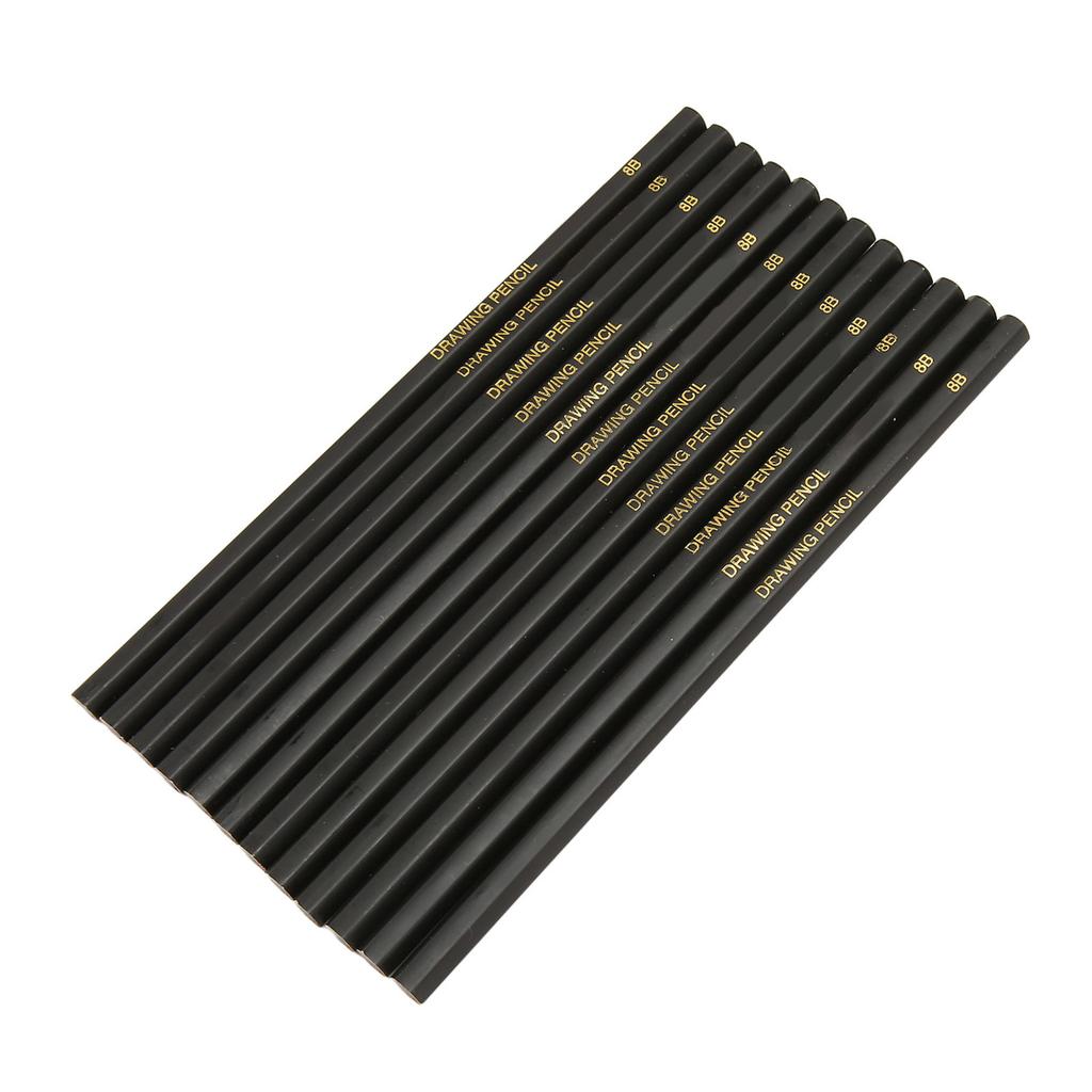 24Pcs Sketch Pencils Graphite Hexagonal Barrel Break Resistant Multi Purpose Drawing Pencils for Student Beginner Artist