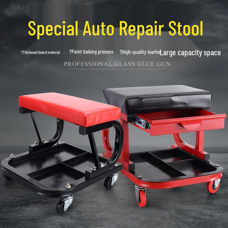 Holy Card Multi-Purpose Repair Bench: Work Stool, Skateboard Tool, Auto Maintenance Aid