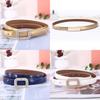 Leather Womens Belt With Artificial Pearls And Rhinestone Decor For Elegant Outfit