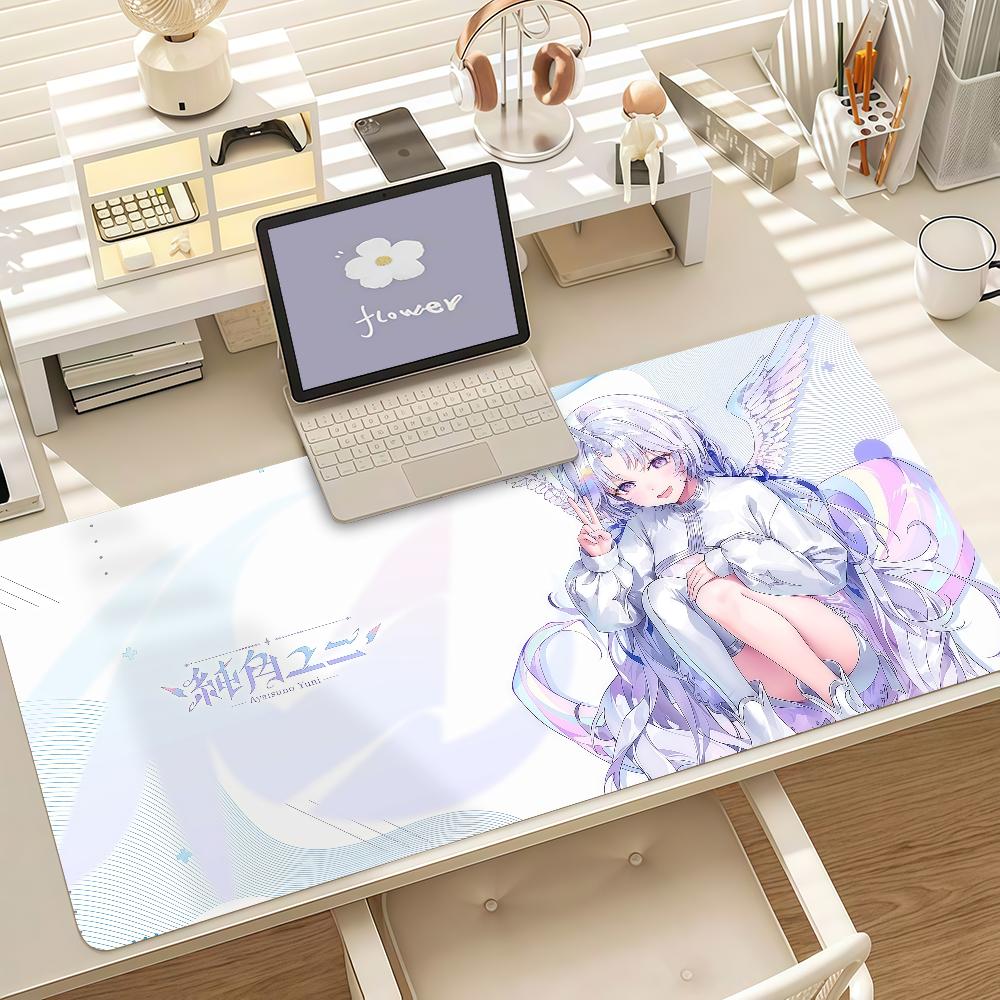 Ayatsuno Yuni Anime Gaming Mouse Pad Antislip Rubber Base Large Pc Keyboard Laptop Desk Mat For Office Student Home