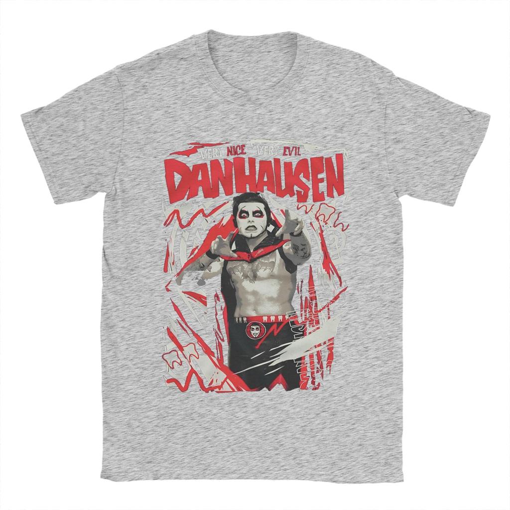 Unisexs Danhausen Very Nice Very Evil T Shirts Cotton Clothes Novelty Short Sleeve Round Neck Tees Gift TShirt