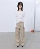 LCDC™ Overlay Straight Pants (Beige)