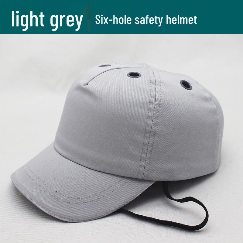 Breathable ABS Safety Helmet with Duckbill Design - Lightweight, Anti-Smash & Collision Protection for Work Environments