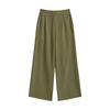Wide Leg Womens Pants Relaxed Fit Lightweight Pants for Women High Waist Cropped Trousers Casual Loose Style