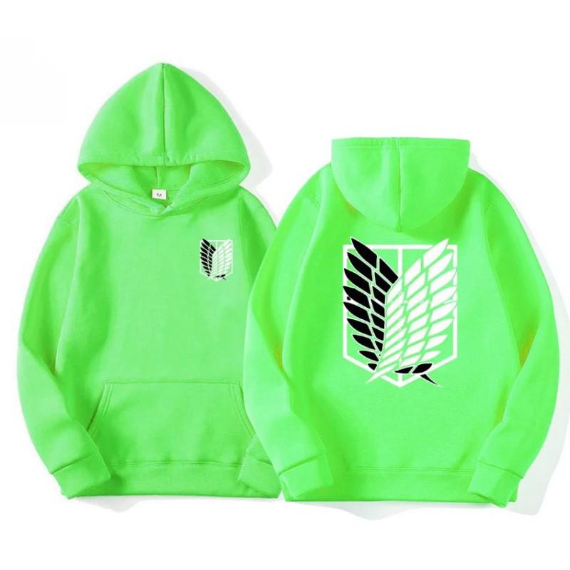 Attack on Titan Mikasa Ackerman Survey Corps Hooded Sweater Jacket M