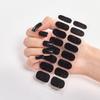 Pure color glitter nail polish sticker Korea Glitter gradient nail polish sticker CS001 - 050