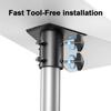 Universal Antenna Mounting Bracket produced From Iron For Standard Satellite Dish Easy Assembly And Improved Transmission