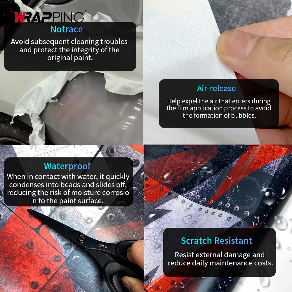 Custom DIY Car Sticker Vinyl Wrap for Car Camouflage Self-adhesive Film Stickers for Cars Motorcycle Wrapping Film Motorcycles