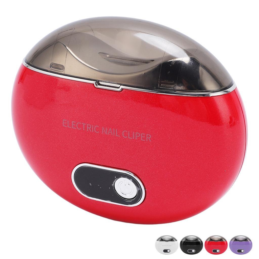 3 Gears Automatic Electric Nail Clipper Low Noise Nail Clip Storage Safety Electric Nail Trimmer For