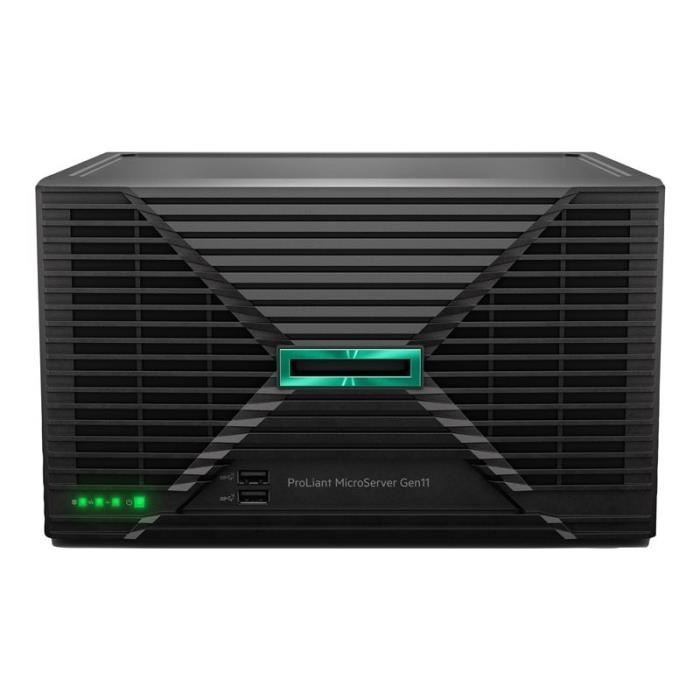 Serveur - Hewlett Packard Enterprise - HPE ProLiant MicroServer Gen11 - Xeon E-2434 - 32 Go RAM - 2 X 4 To HDD