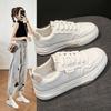 2025 Women's Spring New Comfortable Casual Shoes Non Slip Hard-Wearing Sneakers Cross Tied Lace Up Vulcanized Shoes