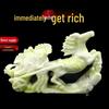 Lantian Jade Reichtumspferd-Ornament - Wohlstand-Geschenk für Zuhause oder Büro