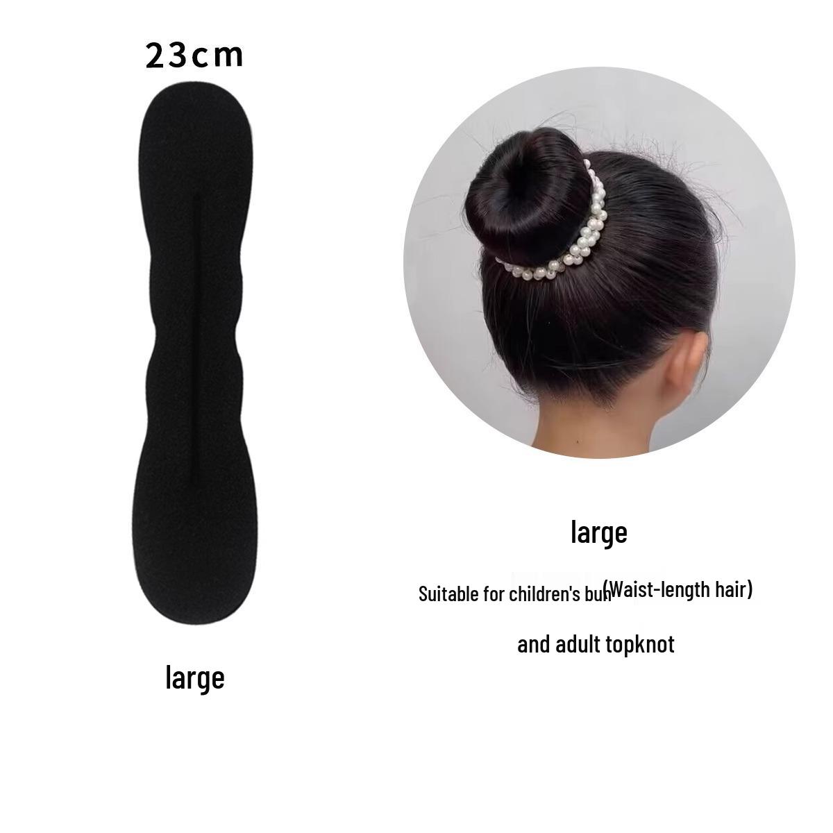 

Детский пучок для волос - Пушистый цветок-бутон, клипса для легких причесок с двойным пучком