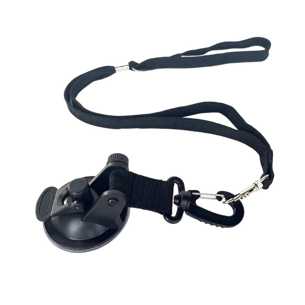 Pet Grooming Restraint Fast Connect Suction-Cup Tether with Clasp
