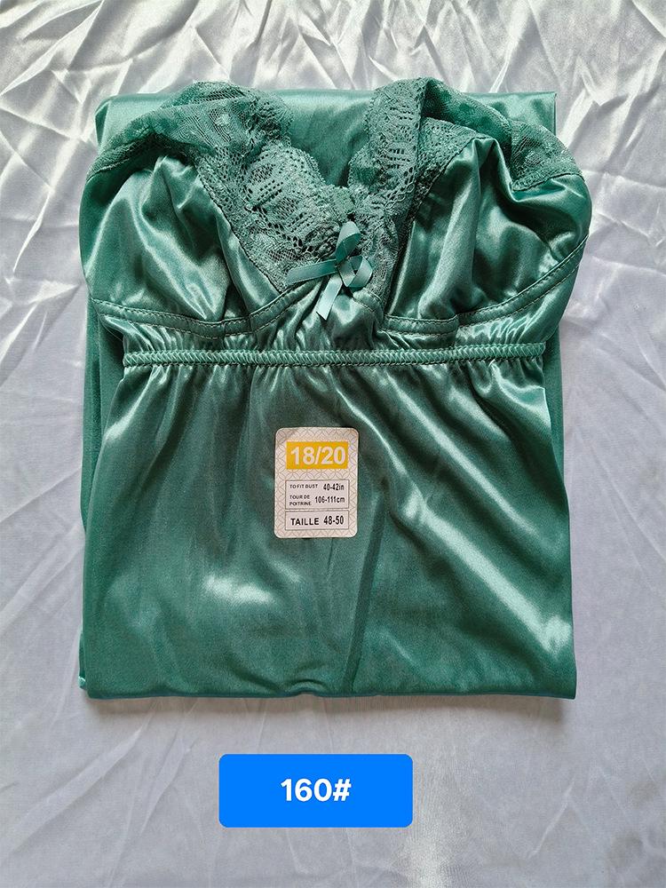 Elegantes tief ausgeschnittenes rückenfreies Spitzen-Nachthemd - Luxuriöse & bequeme Hauskleidung