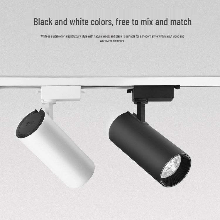 Modern GU10 LED Track Lighting for Stores and Showrooms
