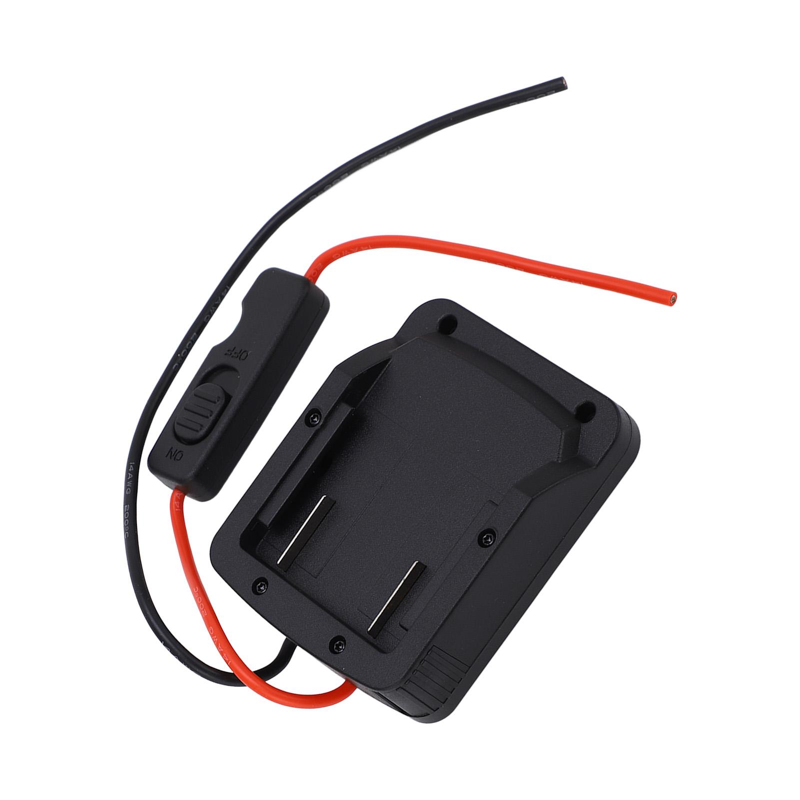 

Адаптер для аккумулятора Защита от перегрузки по току Литиевый аккумуляторный преобразователь с предохранителем для Metabo 18 В 625367000