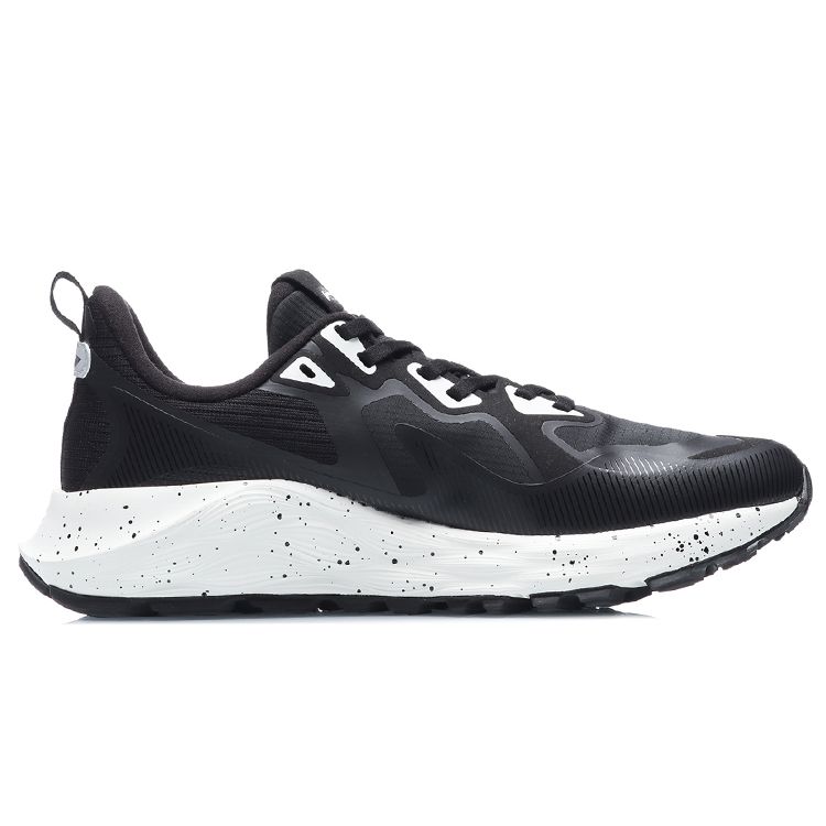 Li-Ning Protective Cloud Rebound Shock Absorption Low-Top Running Shoes Women sneakers Black ARHR084-1