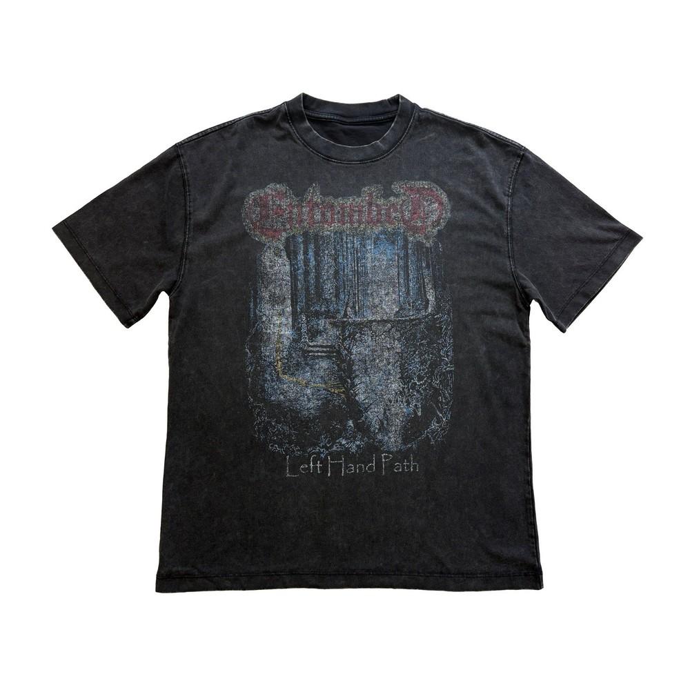 Entombed Tshirt  Left Hand Path Tee  Death Metal Shirt  Vintage Style Tee Unisex T-Shirt XXXXL