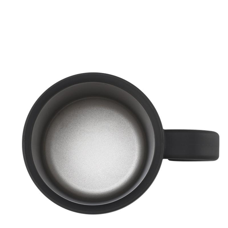 304 Stainless Steel Double-Layer Insulated Cup, Office Mug, Personal Coffee Cup with Lid, Vacuum Insulated, 360ml