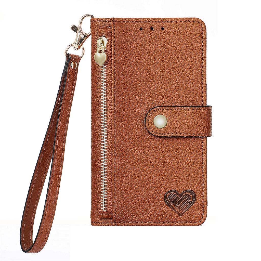 Leather Zipper Wallet Card Holder Case For Samsung Galaxy S23 Ultra S22 Plus S21 A23 A14 A34 A54 A53 A24 A73 A52 A53 Purse Cover