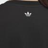 Adidas Originale Bequemes Weiches Lässiges Vielseitiges Kurzarm Atmungsaktives Überschnitt-T-Shirt Damen Tops Schwarz KB8959