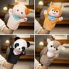 Sensory Toys Animal Plush Hand Puppet Firewood Dog Hand Finger Story Puppet  Gifts