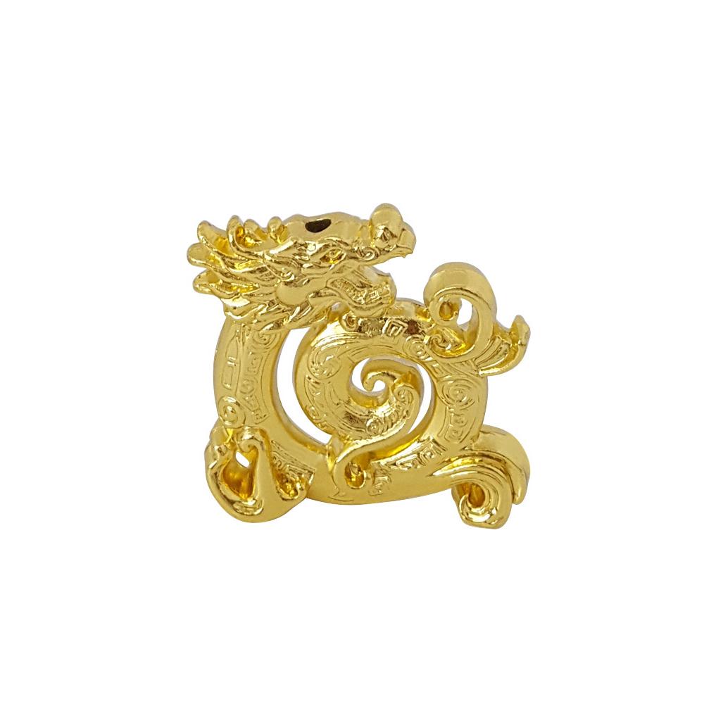 

Счастливый фэн-шуй китайский дракон креативный мини ретро держатель для благовоний бытовая внутренняя линия курильница для благовоний домашний декор ремесло золотистый