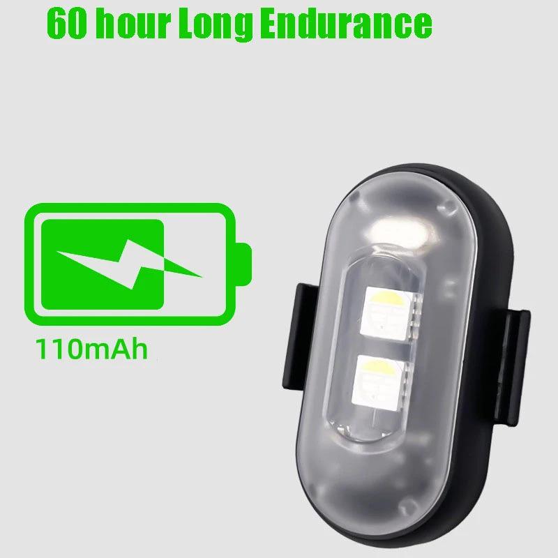 Universal Wireless Remote-Control LED Navigation Light for Airplanes, Cars, Motorcycles, and Drones