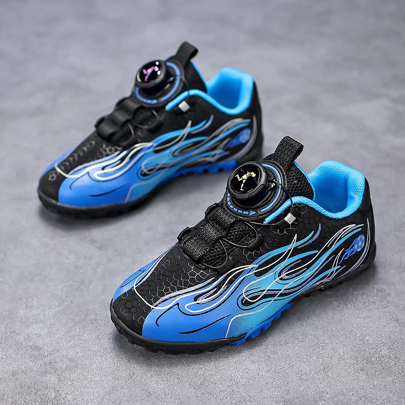 New Men Kids Soccer Shoes Boys Non-Slip Training Shoes Professional Football Boots Ultralight Match Cleats Grass Drop Shipping