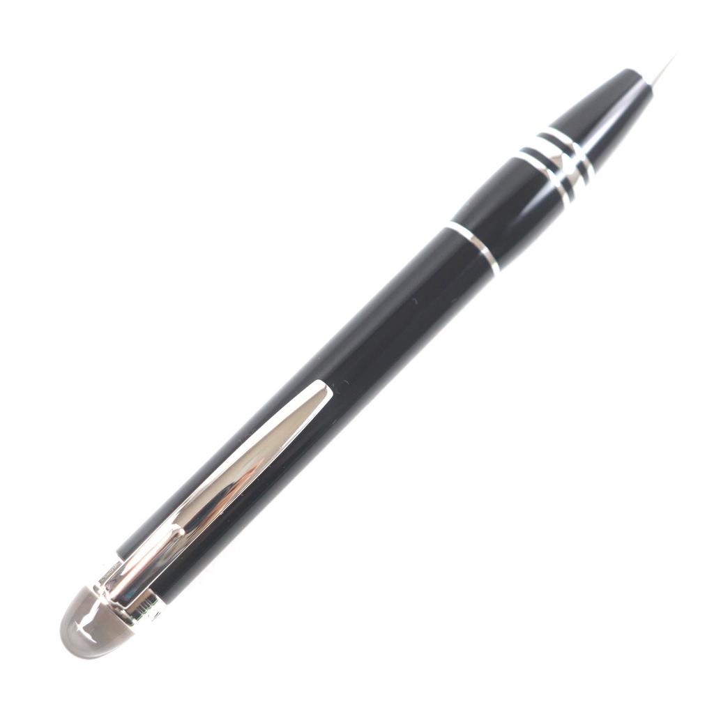 Excellent MONTBLANC Ballpoint pen Starwalker White Star Twist Type Black Silver mens Used