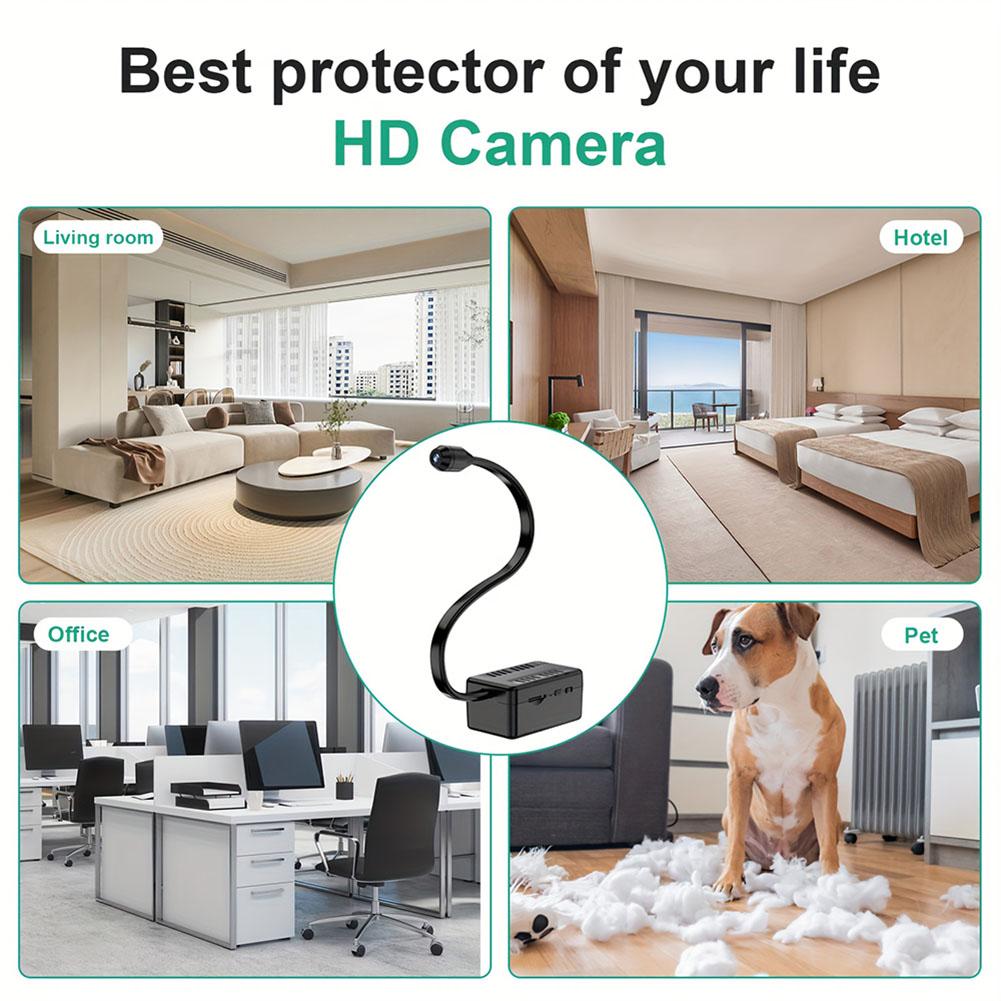 

Mini WiFi Surveillance Camera Remote Monitoring HD 1080P Home Wireless IP Camera Loop Recording Security Cam Outdoor Indoor Cam CHINA
