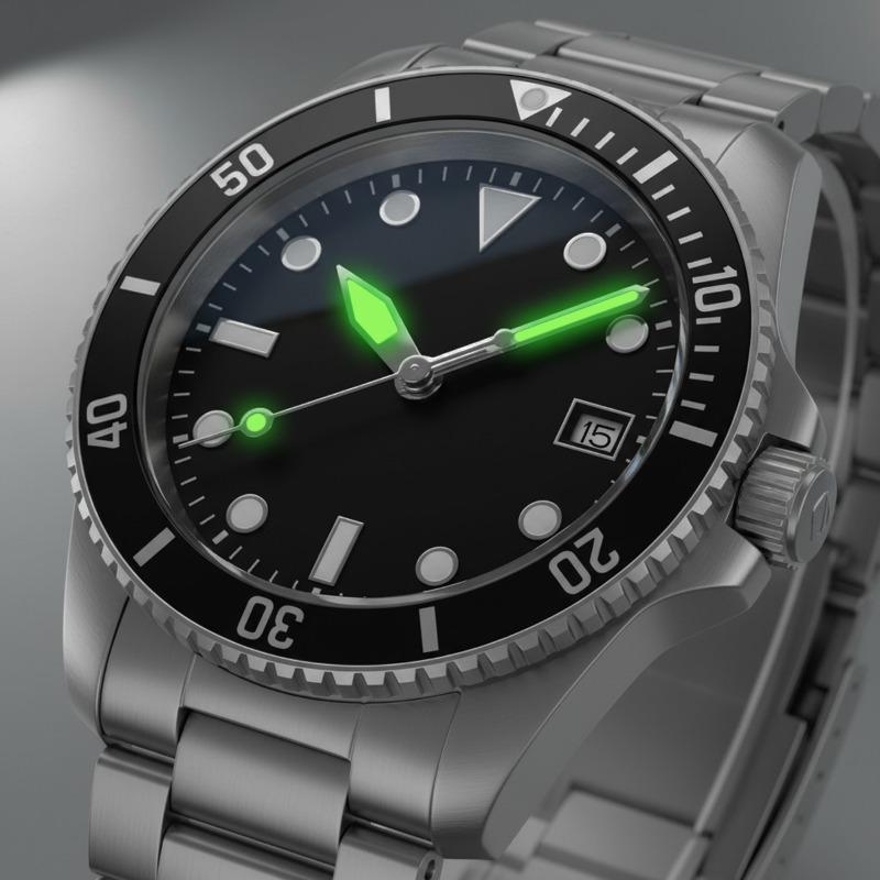 NH35 Hands Green Glow Watch Hands Accessories Half Hollow GMT Hands Suitable For NH36 NH35 Movement Luminous Watch Hands Tools