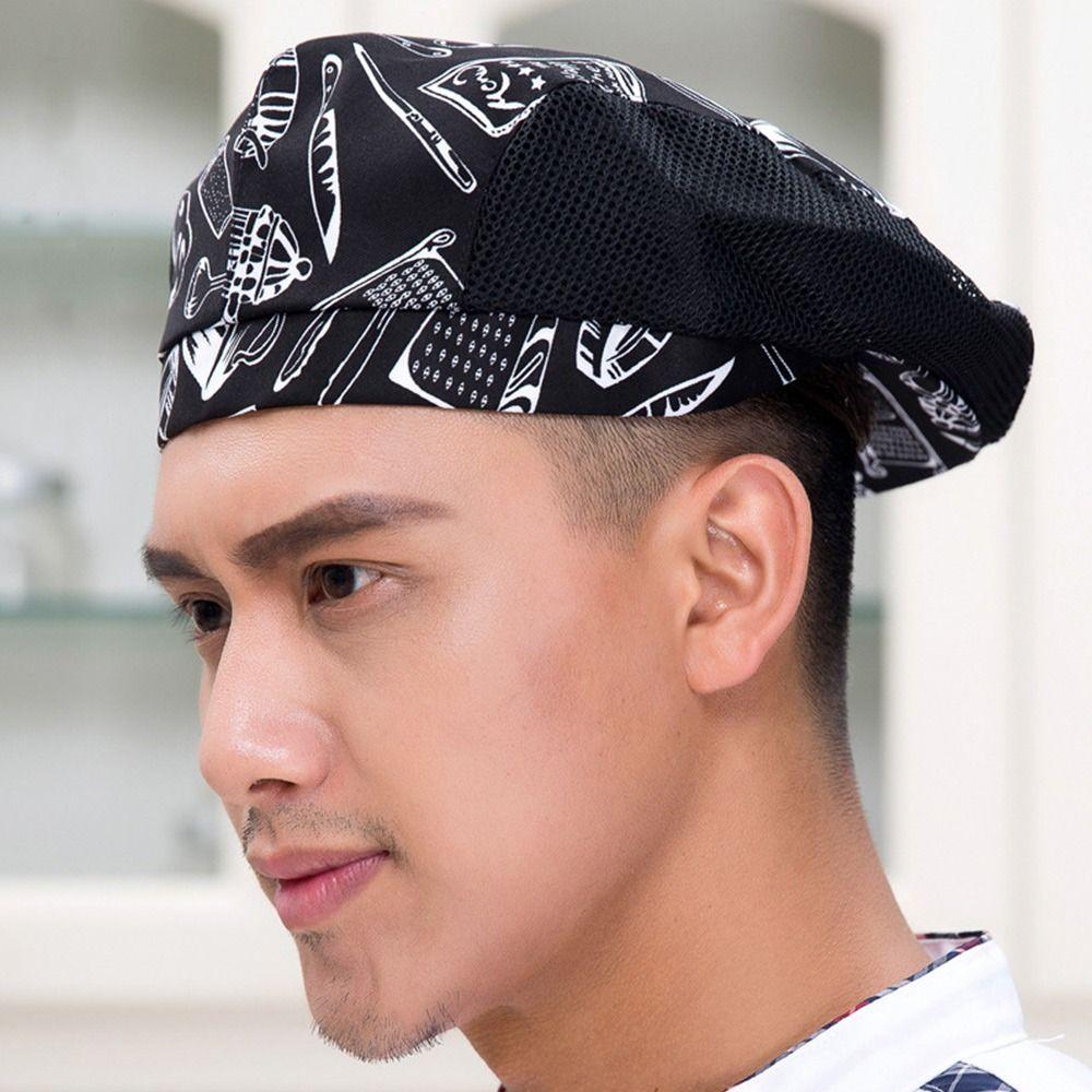 Kitchen Baking Breathable Cooking Hygienic Chef Cap Restaurants Accessories Work Hat Cook Hat