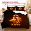 Netherlands Pattern Bedding Quilt Set  Home Decoration  Gift (1 * duvet cover + 2 * pillowcase  without core)