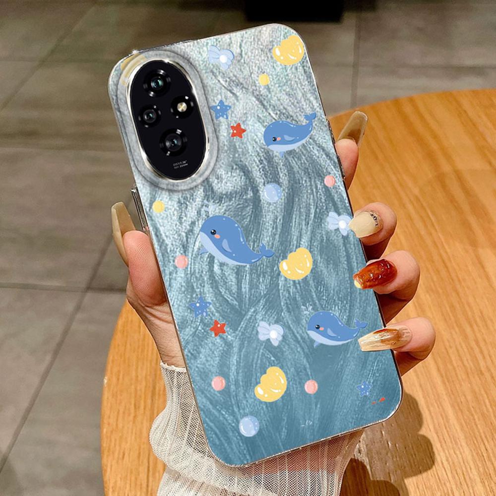 Gradient Colorful Butterfly For Huawei Honor 200 400 Lite 200 Pro X9a X8a X9c Magic 5 7 Lite Cases Cover Soft Phone Case Silicone Clear Funda Bumper