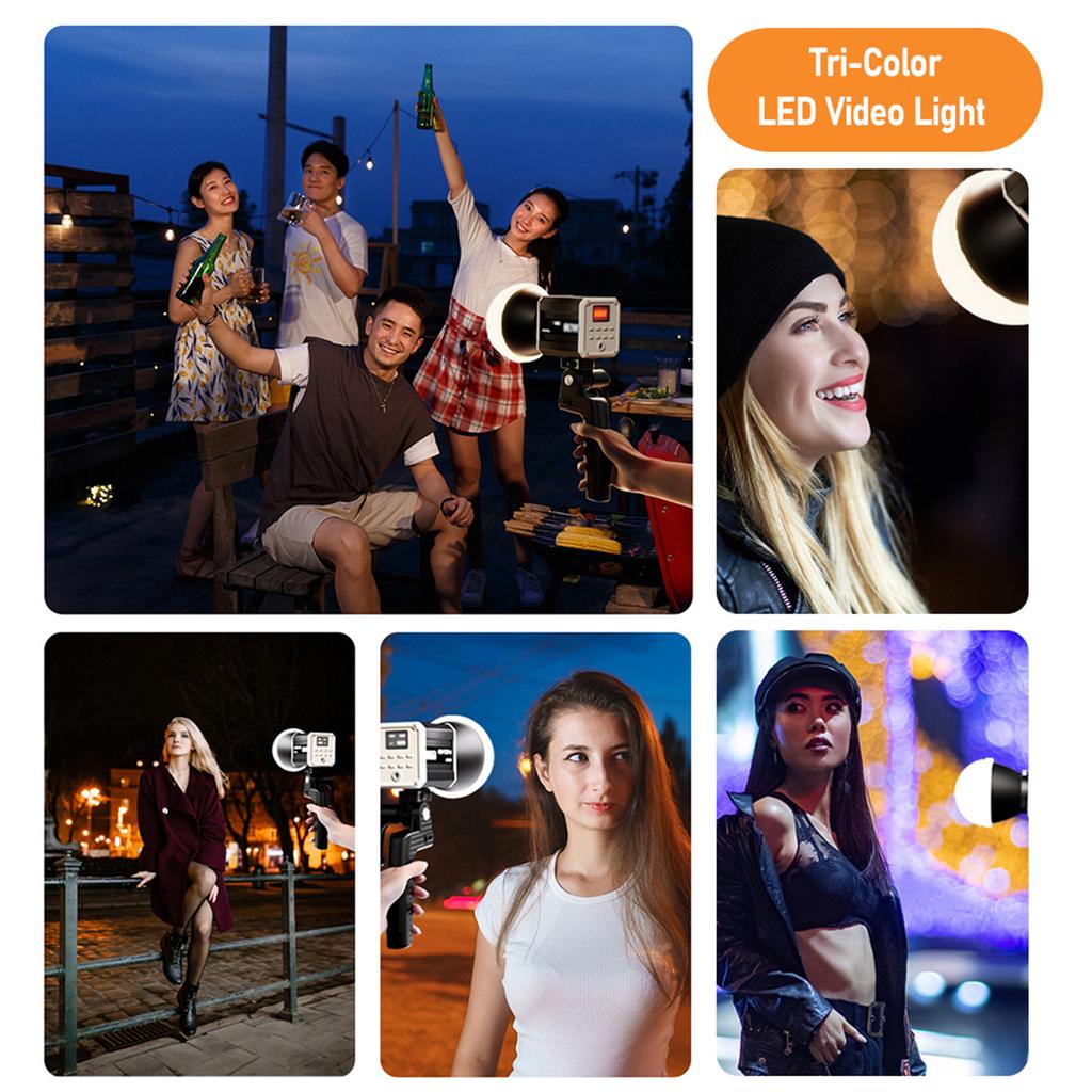 Studio Light 60W 2800K 6800K Color Temperature LED Studio Light for Photography Live Recording