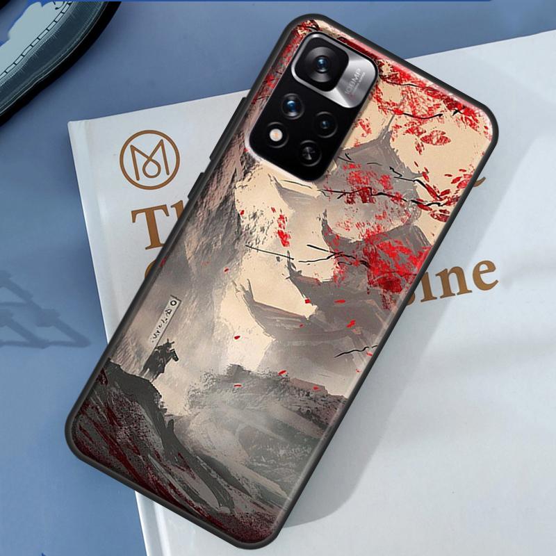 Japanese Style Art Case For Xiaomi Redmi 14C 13C 10C 12C Redmi Note 13 14 Pro 12 11 9 10 9S 10S 11S 12S Cover