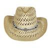 Fashionable Wide Brimmed Sun Hat With Openwork Braided Design Lightweight Paper Straw For Women Men Outdoor
