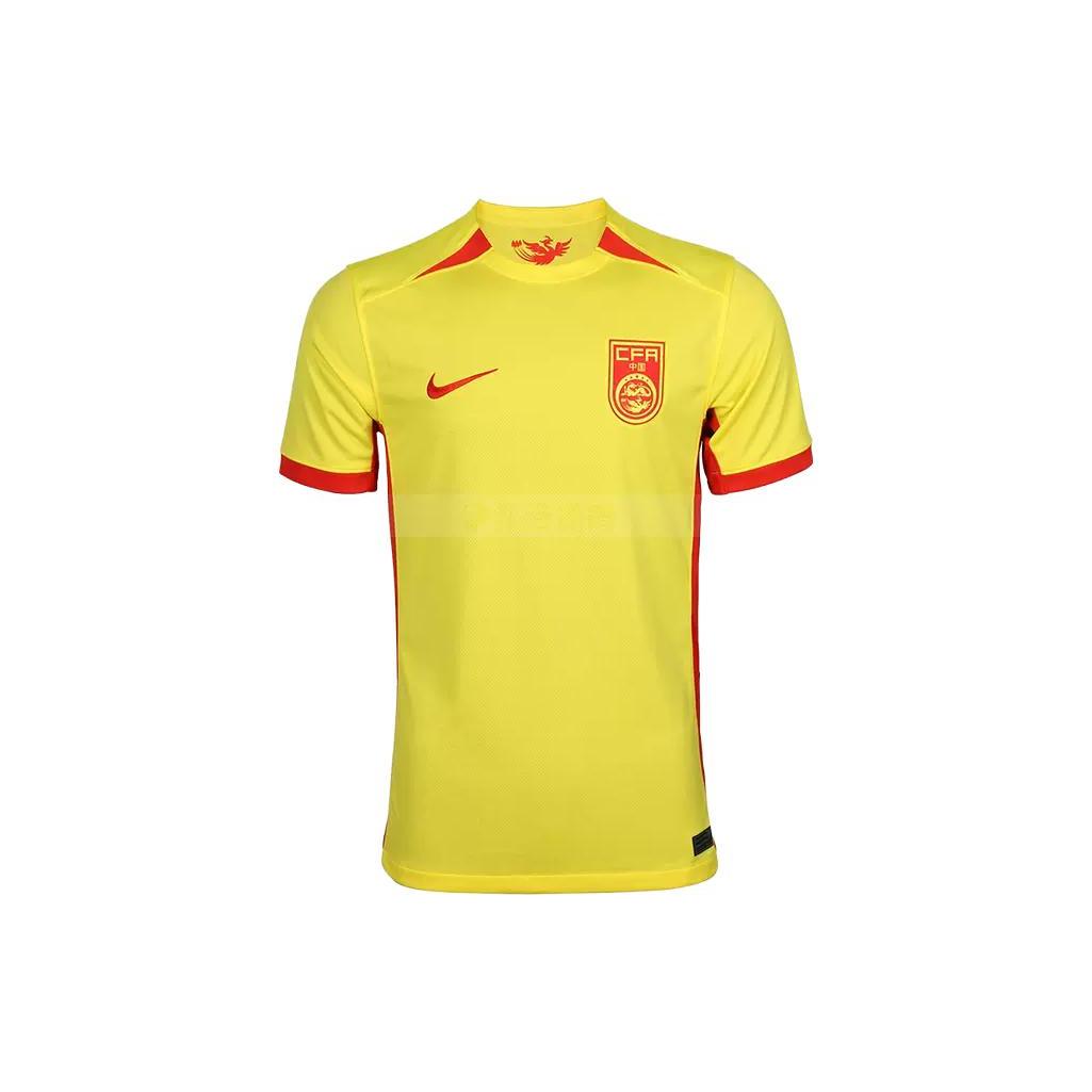 

New Nike Soccer Jerseys Unisex Oupiter Yellow/Challenge Red/Challenge Red DR3973-731 S